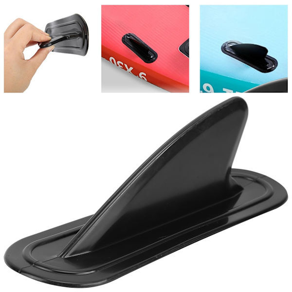 1 st Kayak Skeg Spårfin för Uppblåsbar Kanot Båt Jolle PVC Ersättningstillbehör