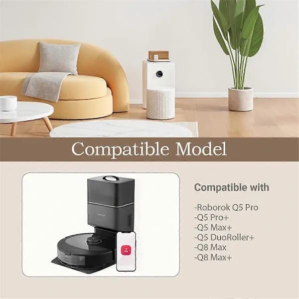 【BEMS】Varmt tilbud til lav pris! Reservedele til robotstøvsuger Q5 Pro, Q5 Pro+ (Plus), Q8 Max og Q8 Max+ (Plus) - Glad