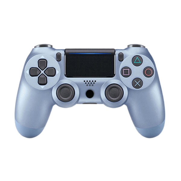 PS4-ohjain Langaton Bluetooth värähtelykonsoli Boxed Game Controller-Titanblau//