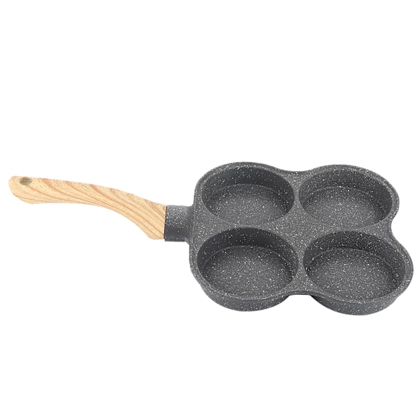 Non-Stick 4-Huls Æggepande: Perfekt til Induktionsplader og Gasskomfur