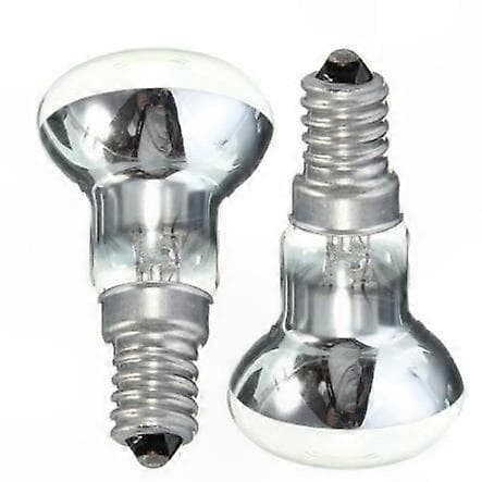 Varmhvide 2800K Dæmpbare E14 Reflektorlamper, R50 Lavalampeerstatning, 40W Edison Skruelampe, 2-pak