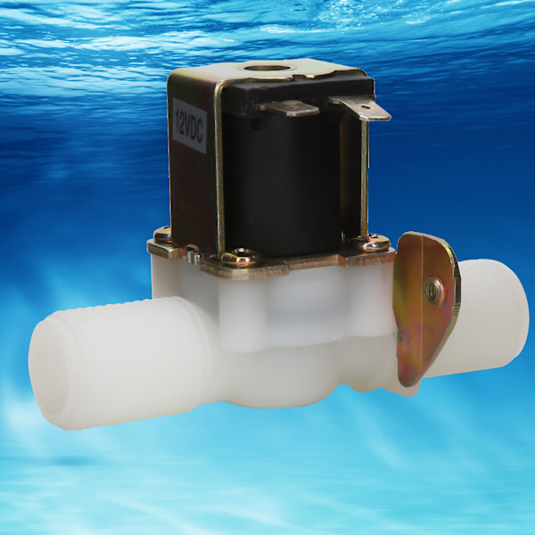 DC12V G1/2 Normaalisti suljettu solenoidiventtiili Muovi Sähköinen solenoidiventtiili Juomavesisuihkulle