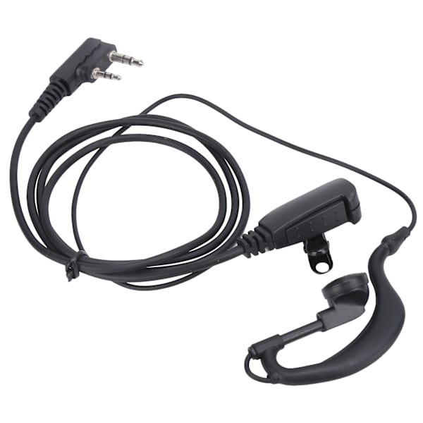 Walkie Talkie-öronsnäcka K Huvudheadsetklämma Hörlurar för BAOFENG UV3R PLUS UV5R UV5RA UV5RB UV5RD