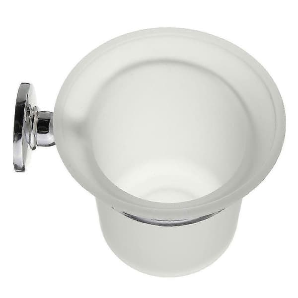 Pyöreä seinäasennettava wc-harja ja himmeä lasinen wc-harjateline, uusi 2026