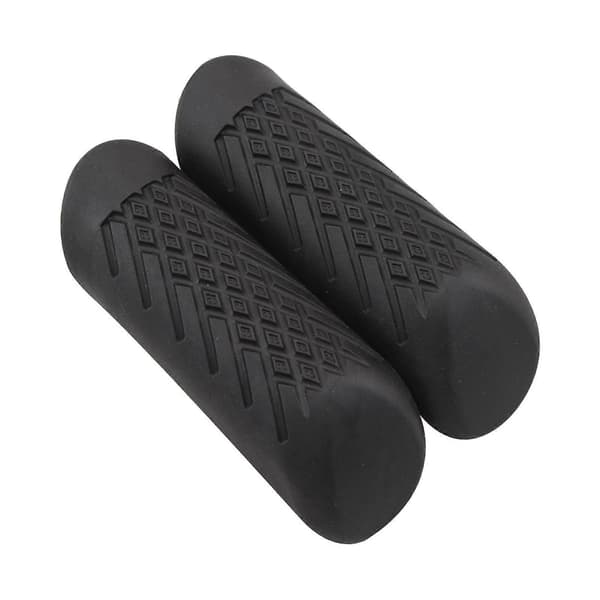 2 delar motorcykelkraschskydd framskydd universal motorskyddsdyna black