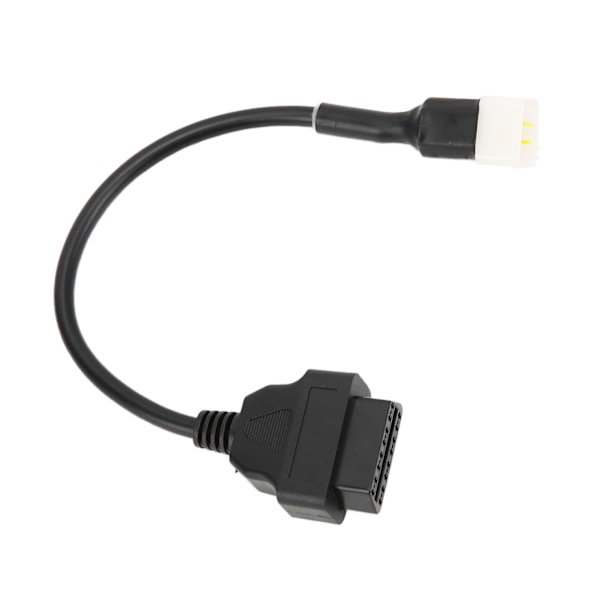 6-pinners OBD2 diagnostisk adapter Plastmotorfeildetektorverktøyerstatning for Delphi motorsykkel