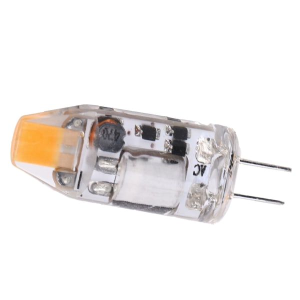 G4 LED-glödlampa 2W 300LM Bi Pin Light Ej dimbar för ljuskrona AC DC 12V(Varmvit 2700K-3100K)/