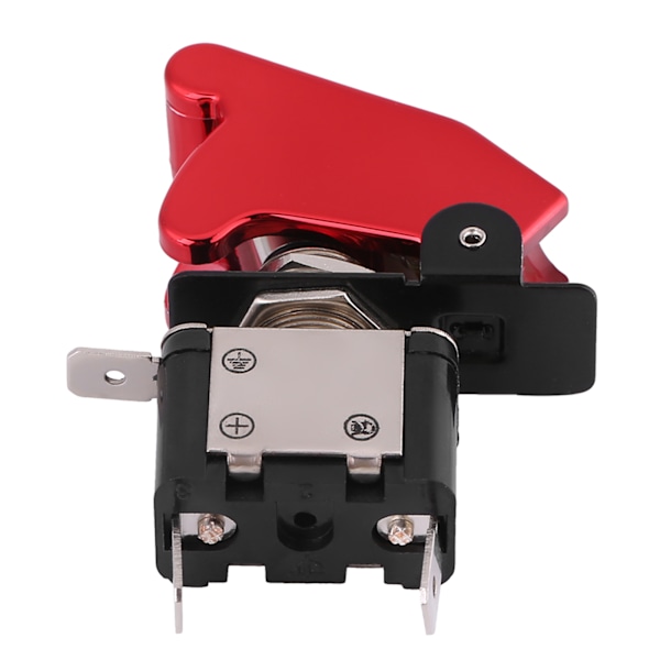 12V 20A Racing Bil Rød Dæksel LED Lys SPST Toggle Rocker Tændingskontakt Kontrol Til/Fra