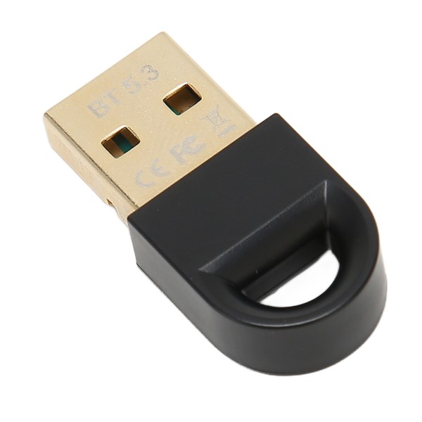 USB Bluetooth Adapter 2.4G Bluetooth 5.3 Dongle Mottaker Trådløs overføring for datamaskin Stasjonær Bærbar PC Tastatur Mus ++
