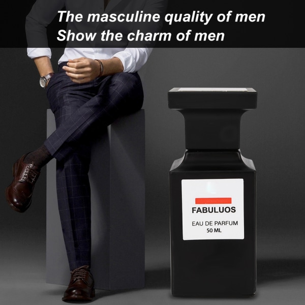 50 ml män parfym Spray Långvarig lätt doft kroppsparfym för män-