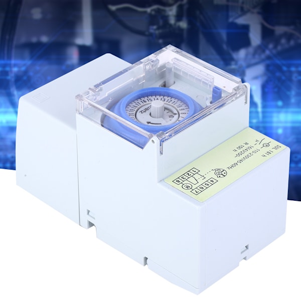 SUL181h Mekaaninen Ajastimet 24 Tuntia Kvartsi Moottori Ajastimen Kytkin Relä 110~230VAC 16A