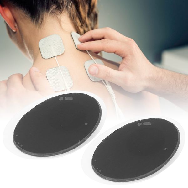 20 st Oval Elektrodpåsar för Fysioterapi Massage