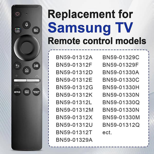 2025 Nyeste Samsung Smart TV Stemmefjernkontroll, Universalfjernkontroll
