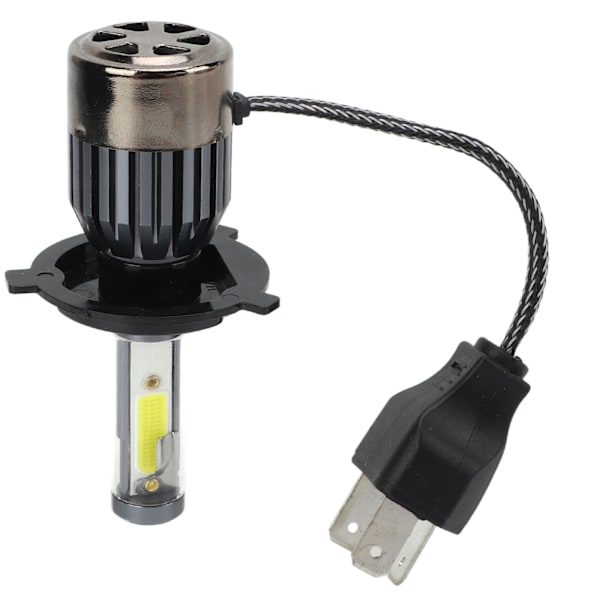 Motorsykkel frontlyspære 30W 12V 4000LM Fjernlys nærlys Superlys vanntett LED-lampe