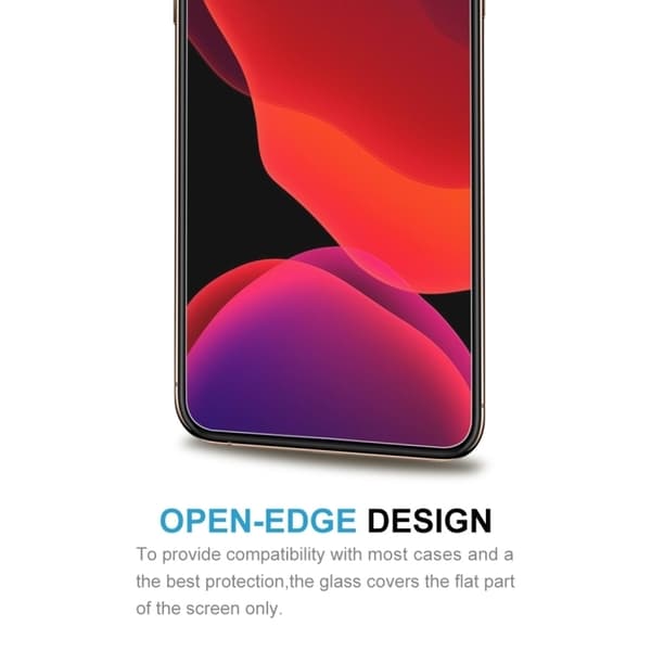 3-pack härdat glasfilm - slitsad för iPhone 12 Mini