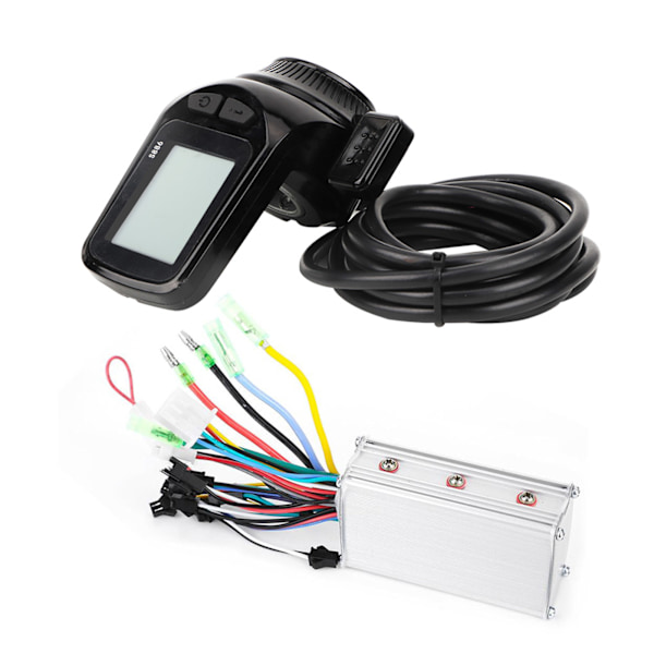Elektrisk Cykel Scooter Controller med LCD Display Panel - 48V Børsteløs