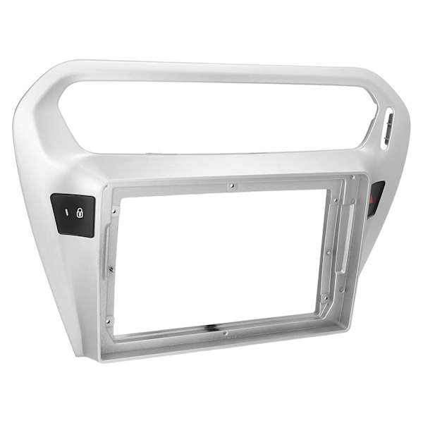 9-tums Bilradio Stereo Fascia 2 DIN Navigations Panel Ram Dash Mount Trim Ersättning för CITRON ELYSEE 2014‑2018
