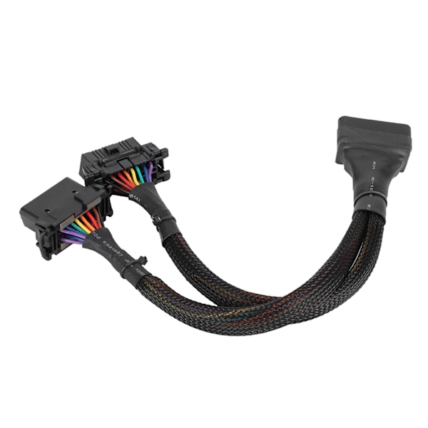 1 till 2 OBD-adapter, Y-kabel, förlängningssladd, bilscanningsverktyg