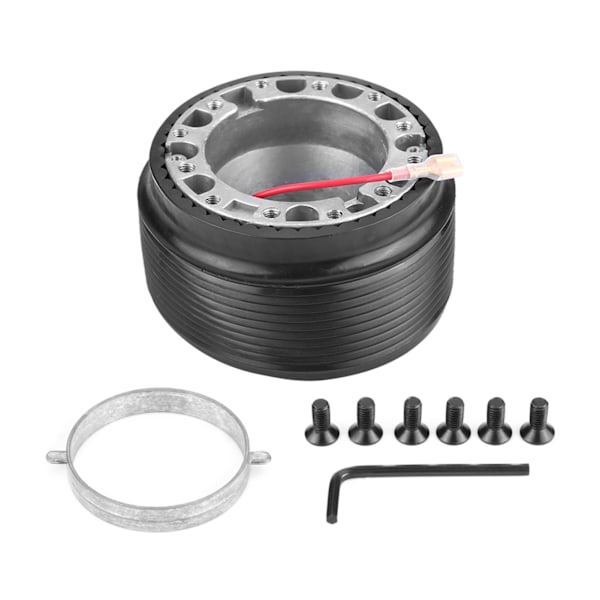 Aluminium Ratthubbadapter för Racingratt med 6 Bultar för MAZDA 323 MIATA MX3 MX5 MX6