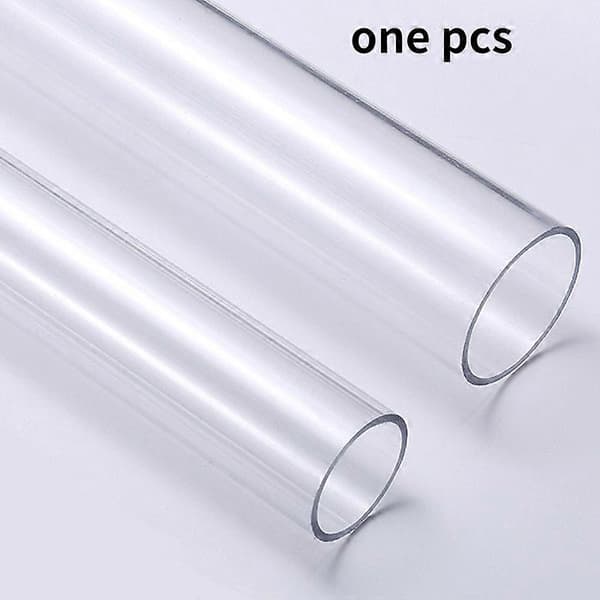 Akrylrör plexiglasrör Akrylklart transparent rör PVC-rör Plaströr Överloppskopplingar Kompatibel med akvarium[BEMS]