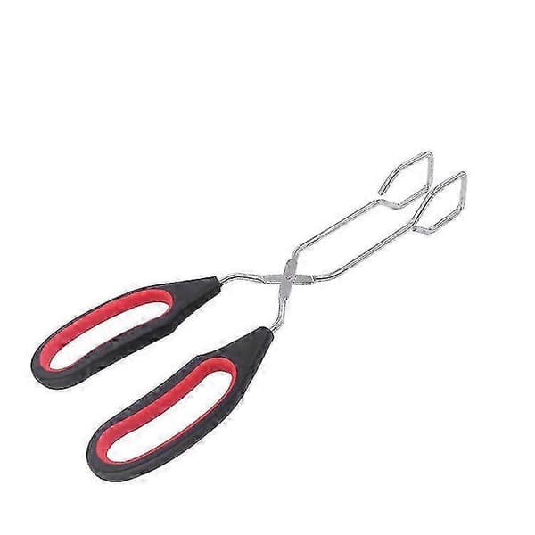 Saxtång i rostfritt stål 28 cm kraftig grilltång, set om 2