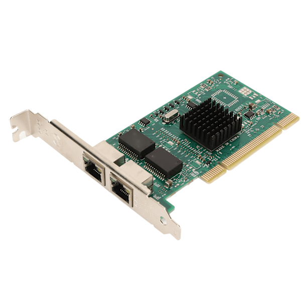 Dual Port Gigabit LAN Adapter Accelerationsfunktion 1000Mbps RJ45 Bidirektionel Belastningsbalancering PCI Internetadapter