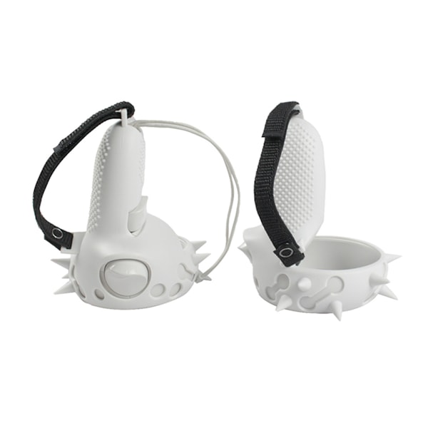 Silikonbeskyttende deksel kompatibelt for Oculus Quest 2 VR Touch Controller håndtak grep etui silikon full beskyttende hylse