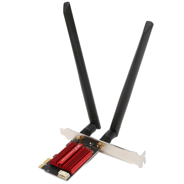 AX1800 Pro Network Card Professional 1800 Mbps Bluetooth 5.2 WIFI6 PCIe Gigabit nettverkskort for HD Video Online Games ++