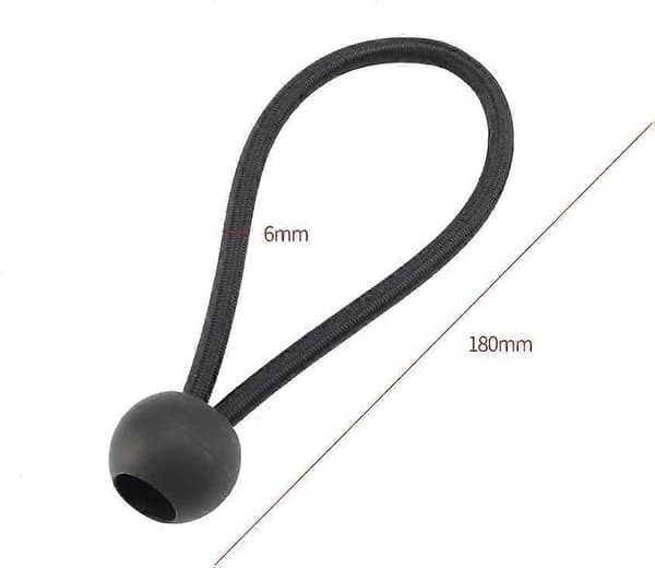 10-pak Bungee Balls Trænings- og fitnesstrampolin Elastisk reb Trampolinreb