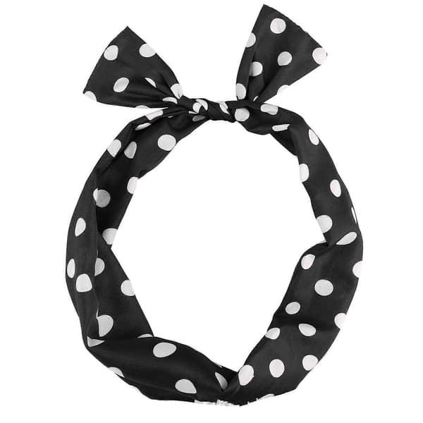Rockabilly-tilbehør Kompatibel med kvinder, 1950'er-stil [Hong Kong], Sort Sort Black Style2