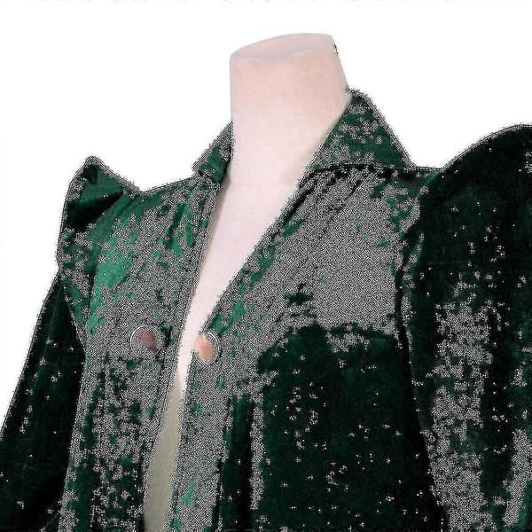 Halloween Harry Potter McGonagall Professor Hogwarts Rektor Långklänning Halloweenkostym Kostym SU XL