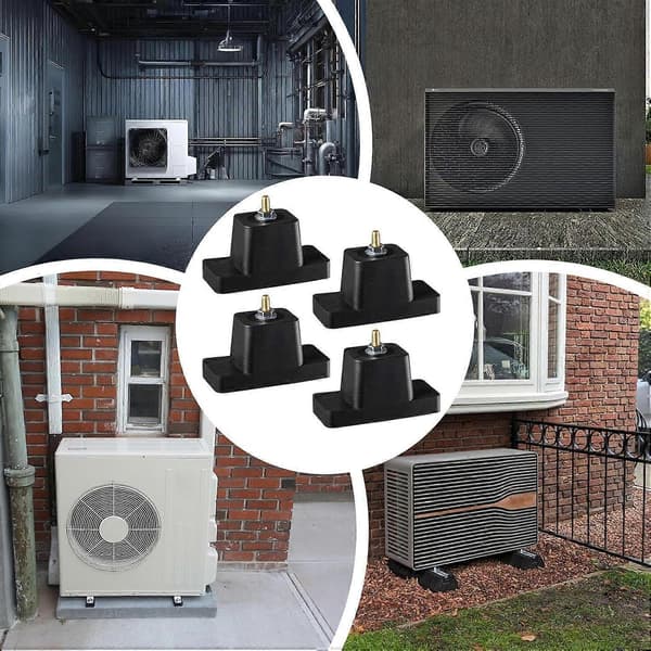 Kraftiga antivibrationsdynor för luftkonditionering, HVAC-generator, brusreducering