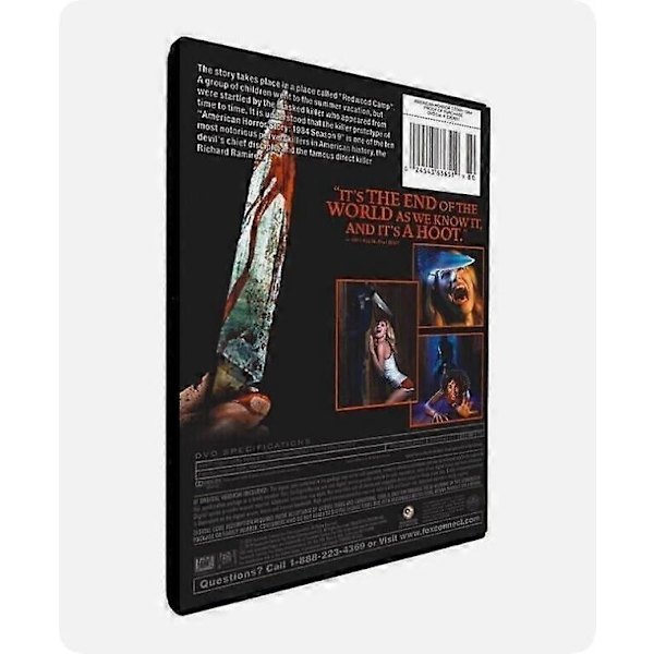 【BEMS】Network Edition American Horror Story: 1984 [Sæson 9] DVD engelsk version [3 Discs]