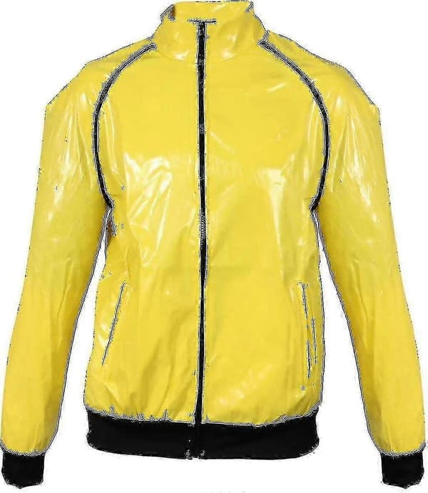 90'er kendisdragt til voksne gul og sort skalddragt[BEMS] XXL