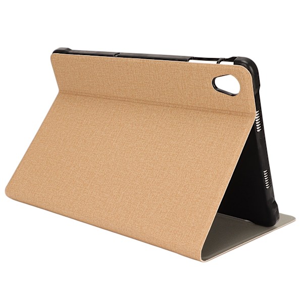 Tabletskydd Hög Skydd Multifunktionell Noggrann Hålsposition Konstläder Tablet Stativfodral för M40 Air för P30HD Guld
