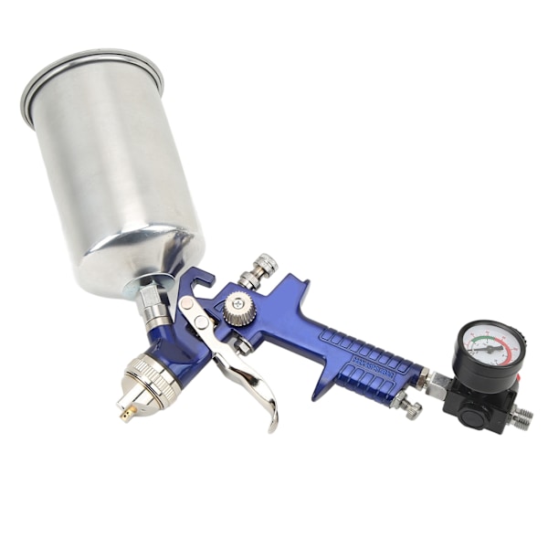 HVLP Gravity Feed Air Spray Detail Paint Sprayer Kit med 1,4 1,7 2,0 mm dyser til overfladesprøjtning af bilvæg møbler