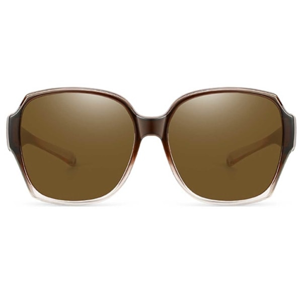 【BEMS】Polarized Sunglasses Over Glasses Brown