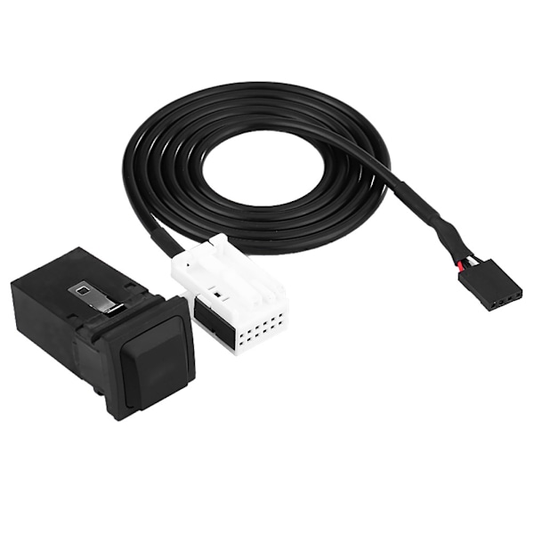 Bil USB AUX Lydkabel Switch & Kabel til RCD510 RCD310 Golf/GTI/R MK5 MK6 Jetta 5KD035724