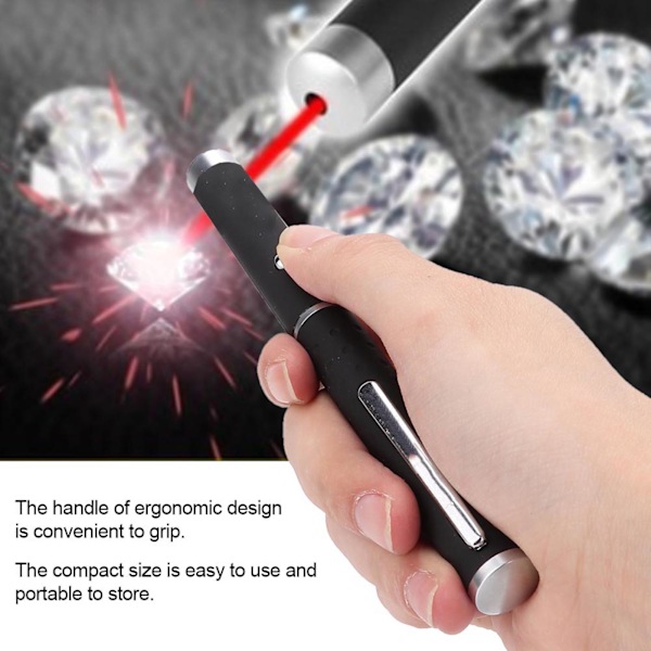 Diamanttester Lommelygte Torch Pen Belysning Smykke Identifikationshjælpemidler (Blå Lilla Lys)
