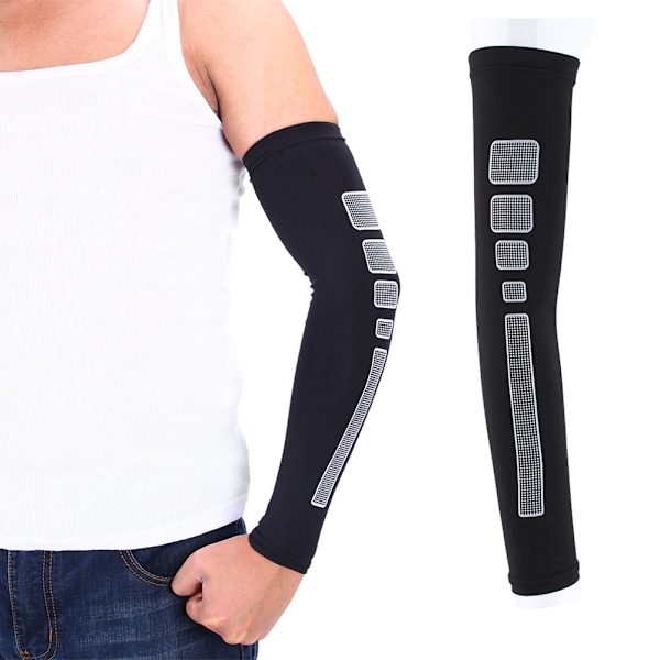 Arm Sleeve Cover Protector Oversleeve for Utendørs Sport Sykling Basketball (M / L / XL)