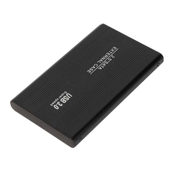 USB3.0 HDD-kabinett 2,5 tommer 5 Gbps Ultra tynn lett HDD-kabinett-adapter for bærbare datamaskiner for WIN 7 for WIN 10 Svart