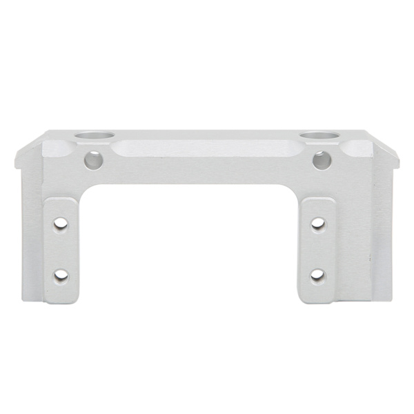 Aluminium RC-Frontstötfångare Fäste för Axial SCX10 II AX90047 AX9004 Delar Silver