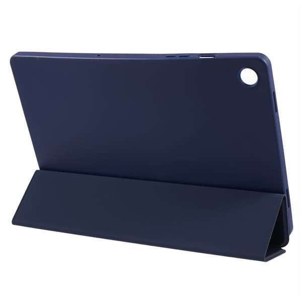 【BEMS】Kompatibel med Samsung Galaxy Tab A11+ Trifold TPU-deksel - Mørkeblå Mörkblå blue