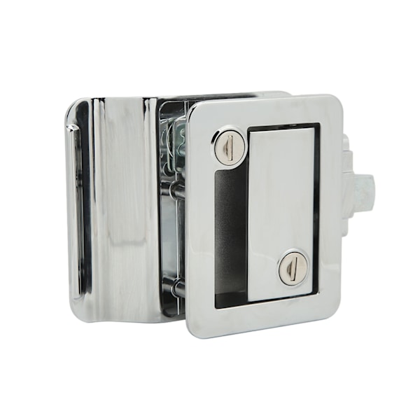 RV Entrédörr Lås Säkerhetsspärr Lås Inbyggd deadbolt aluminiumlegering för husbil Resevagn Husbil Krom