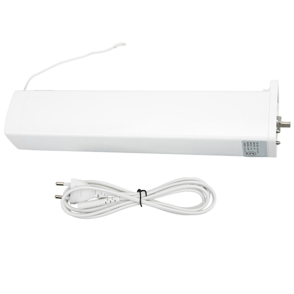 Smart Elektrisk Gardinmotor for Tuya WIFI-tilkobling, Fjernkontroll via Telefon, Tidsplanlegging, 100‑240VAC for Hjem, EU-kontakt