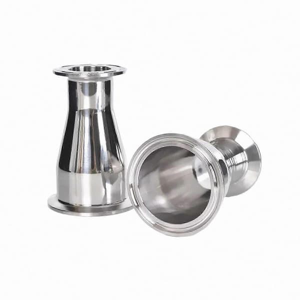 6,5 x 3,8 m sanitær tri-clamp-reducer i rustfrit stål Kompatibel med brygning