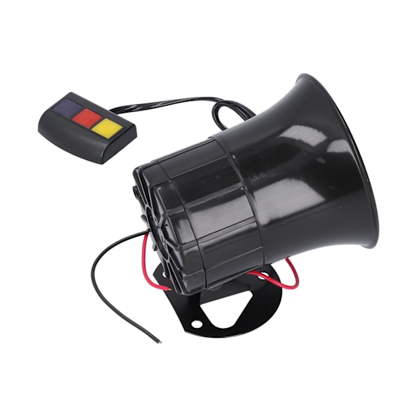 12V 30W 105db Bilhorn 3 Toner Nødsituasjon Advarsel Alarm Sirene for Bil Motorsykkel Mopeder