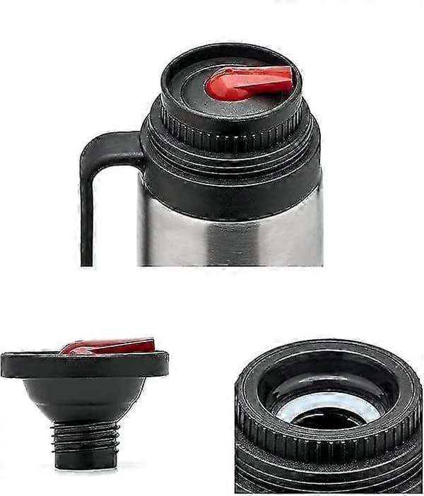 Stanley Classic termoflaske, termoprop Pico de Mate, erstatning, 30 ml, sort, rød, lækagesikker