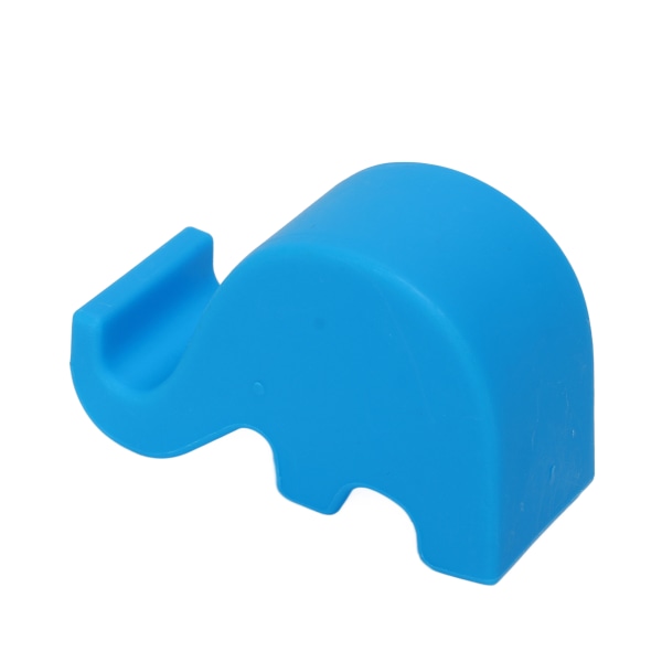 Suloinen norsu matkapuhelinteline muovinen puhelinteline pöydälle kotitoimiston syntymäpäivälahja sininen