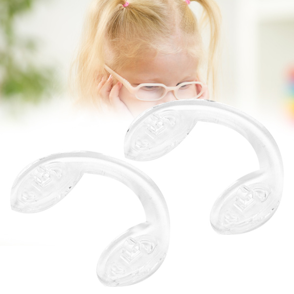 20 Par U-formade Näsdynor Mjuka Silikon Anti-Halk Näsdyna Barn Glasögon Tillbehör